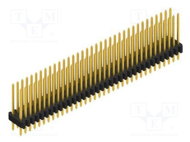 Connector: pin strips; pin header; male; PIN: 70; 1.27mm; THT; 2x35