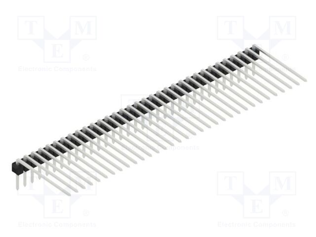 Connector: pin strips; pin header; male; PIN: 33; 2.54mm; THT; 1x33