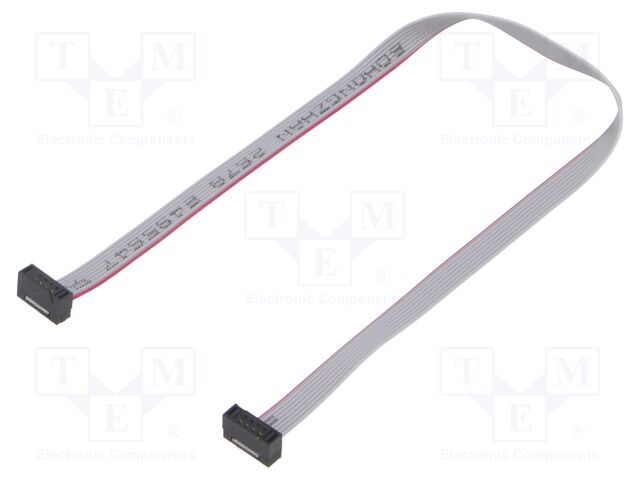 Ribbon cable with IDC connectors; Tape ph: 0.64mm; 228.6mm