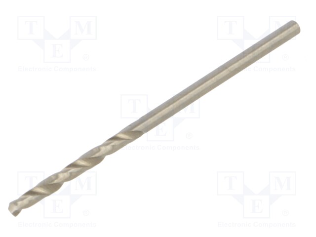 Drill bit; for metal; Ø: 2mm; high speed steel grounded HSS-G