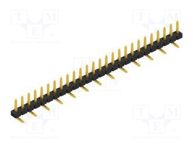 Connector: pin strips; pin header; male; PIN: 26; 2mm; SMT; 1x26