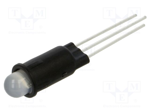 Indicator: LED; 2÷2.1VDC; plastic; 5mm