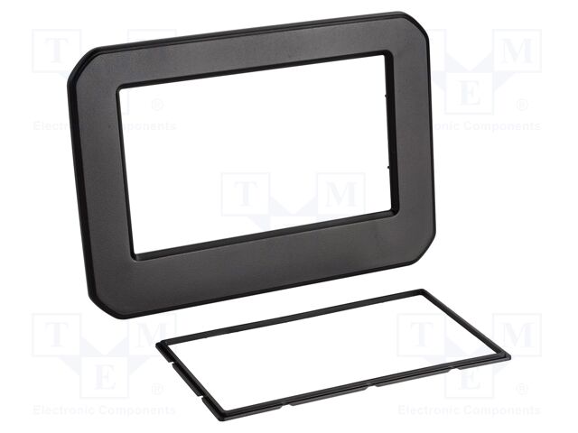 Radio frame; Suzuki; 2 DIN; black