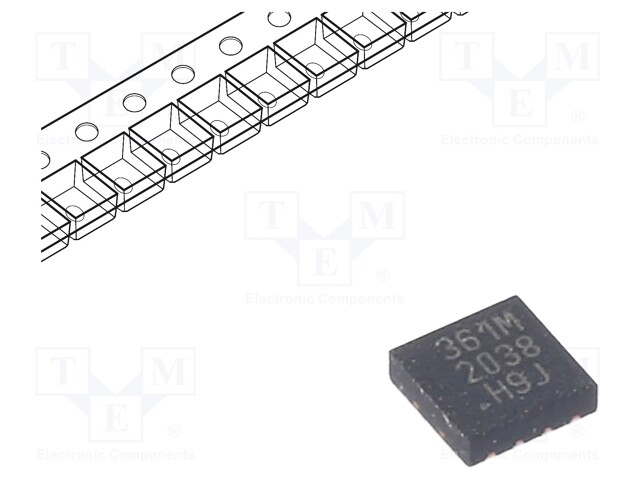 PMIC; DC/DC converter; Uoper: 4÷48V; Uout: 2÷24V; VDFN8; buck; 0÷87%