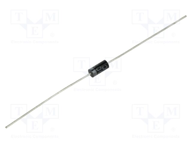 Diode: rectifying; THT; 1kV; 1A; Ammo Pack; Ifsm: 30A; DO41