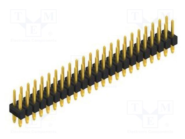 Connector: pin strips; pin header; male; PIN: 46; 2.54mm; THT; 2x23