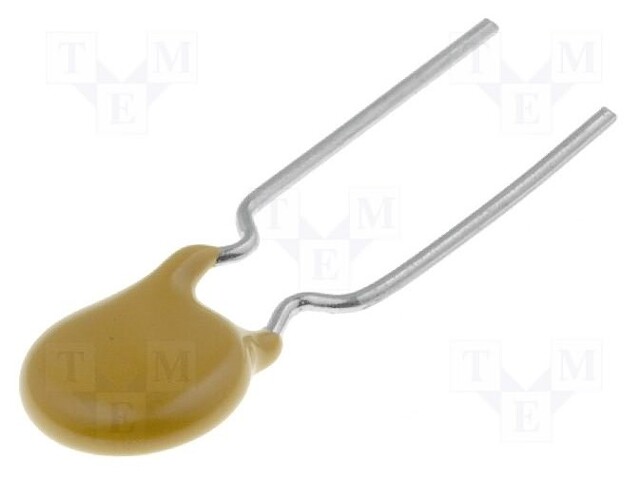 Fuse: PTC polymer; 300mA; Ø0.65x7.6mm