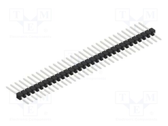 Connector: pin strips; pin header; male; PIN: 32; 2.54mm; SMT; 1x32