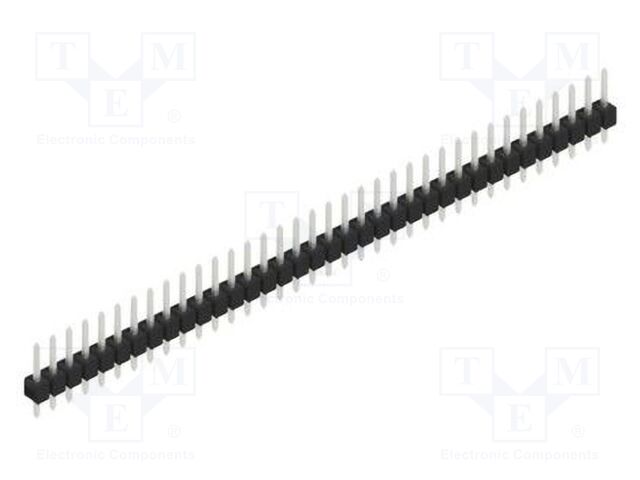 Connector: pin strips; pin header; male; PIN: 36; 2.54mm; THT; 1x36