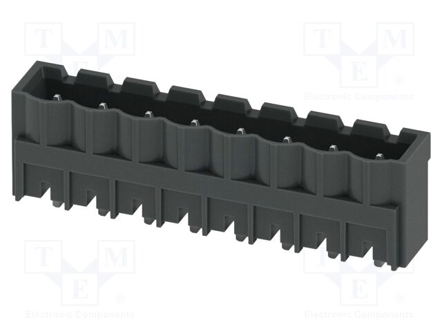 PCB headers, nominal cross section: 2.5 mm?, color: black, n