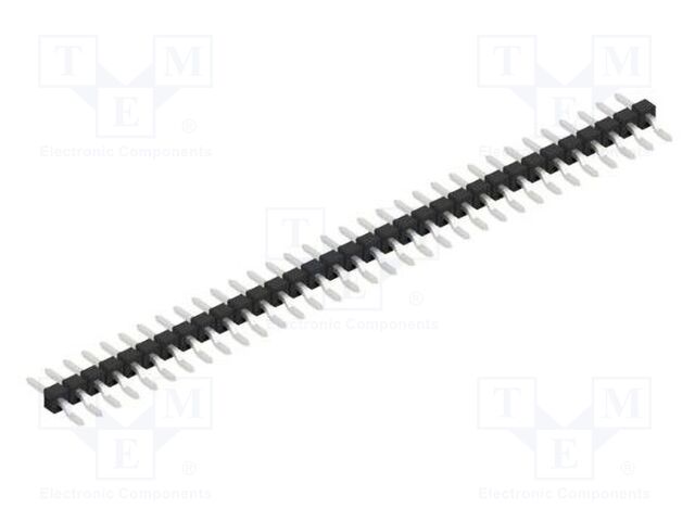 Connector: pin strips; pin header; male; PIN: 33; 2.54mm; SMT; 1x33