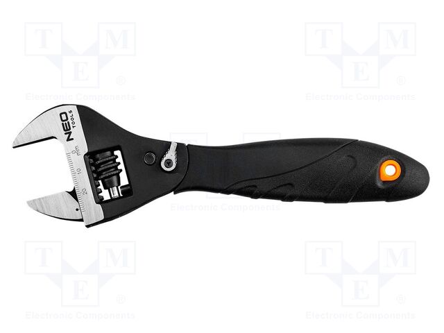 Wrench; adjustable; Max jaw capacity: 25mm; L: 200mm