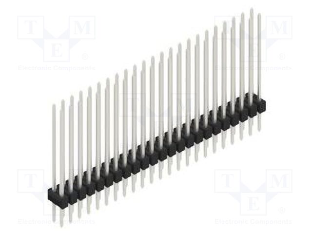 Connector: pin strips; pin header; male; PIN: 46; 2.54mm; THT; 2x23