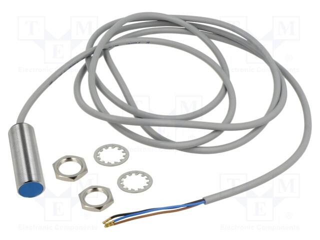 Sensor: inductive; Output conf: PNP / NO; 12mm; 10÷30VDC; M18; IP67