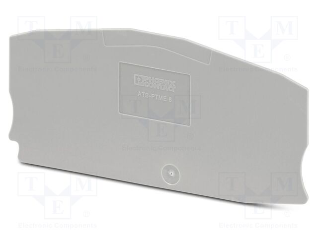 Separating plate; L: 47mm; W: 0.8mm; H: 100.8mm; Body: grey