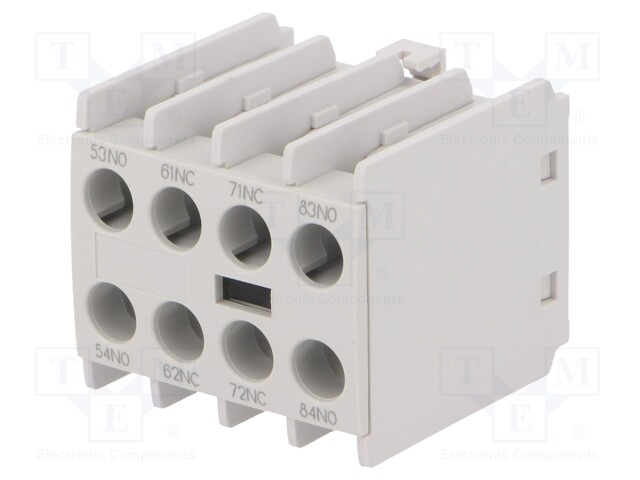 Auxiliary contacts; Series: CTX3 MINI; Leads: screw terminals