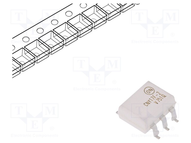 Optocoupler; SMD; Channels: 1; Out: transistor; Uinsul: 4.17kV