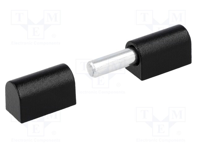 Hinge; Width: 12.8mm; zinc and aluminium alloy; H: 42mm