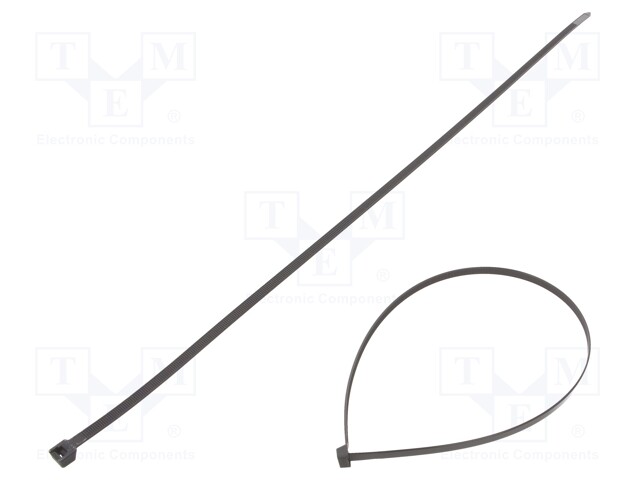 Cable tie; L: 540mm; W: 7.6mm; polyamide; 550N; black; Ømax: 159mm
