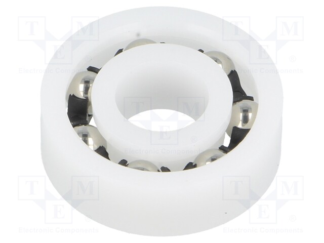 Bearing: ball; Øint: 20mm; Øout: 42mm; W: 12mm; Cage: polyamide