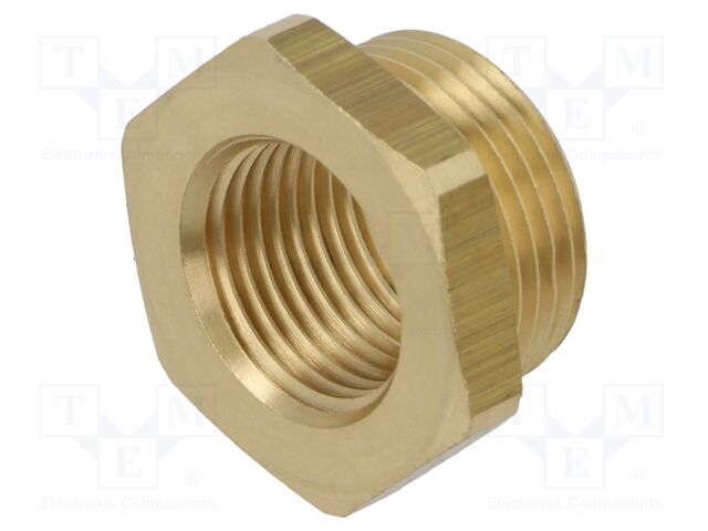 Brass; Mount.elem: thread adapter; Int.thread: G 1/2"