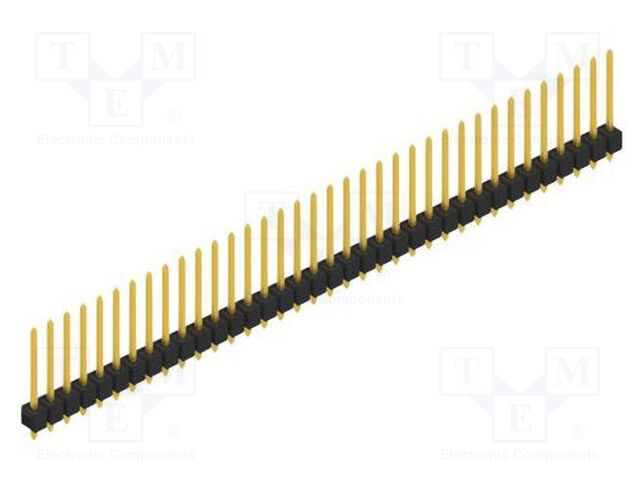 Connector: pin strips; pin header; male; PIN: 36; 2.54mm; THT; 1x36