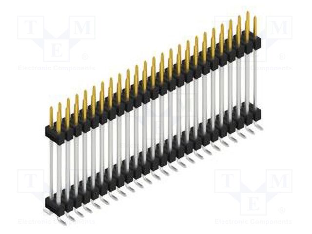 Connector: pin strips; pin header; male; PIN: 48; 2.54mm; SMT; 2x24