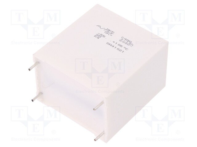 Capacitor: polypropylene; DC-Link; 70uF; ESR: 428.57mΩ; C4AQ; THT