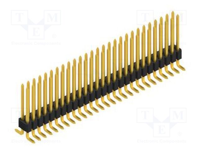 Connector: pin strips; pin header; male; PIN: 54; 1.27mm; SMT; 2x27