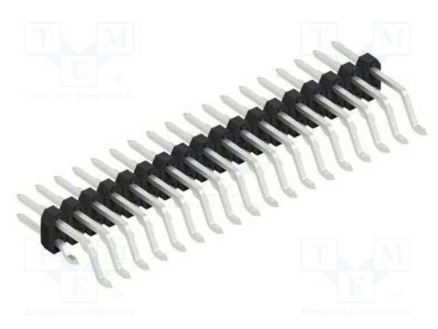 Connector: pin strips; pin header; male; PIN: 36; 2mm; SMT; 2x18