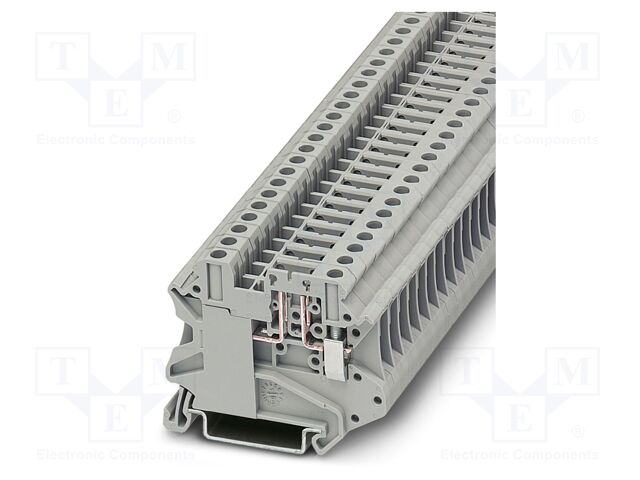 Splice terminal: rail; UT; PA; terminals: 2; W: 6.2mm; H: 57.8mm