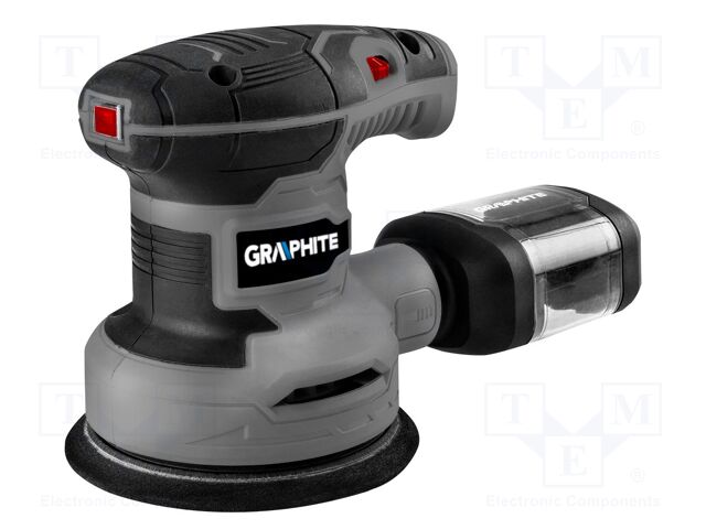 Palm orbital sander; electric; 300W; 230VAC; 7÷13krpm; 125mm