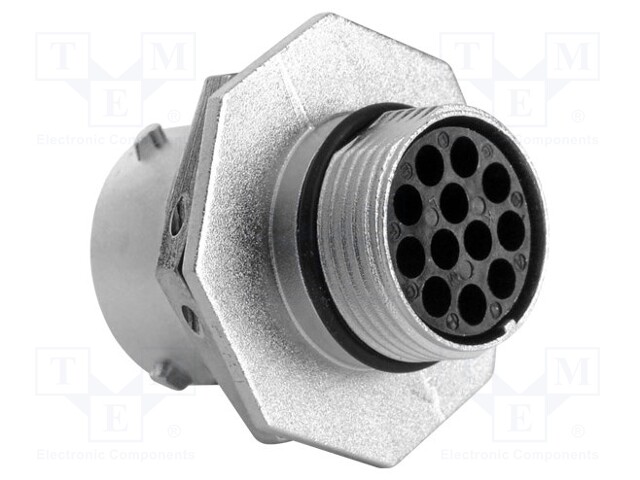 Connector: circular; Series: RT360; socket,plug; male; PIN: 12; IP67