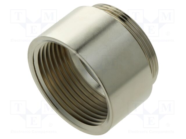 Thread adapter; Int.thread: NPT 1 1/4"; Ext.thread: M40; brass