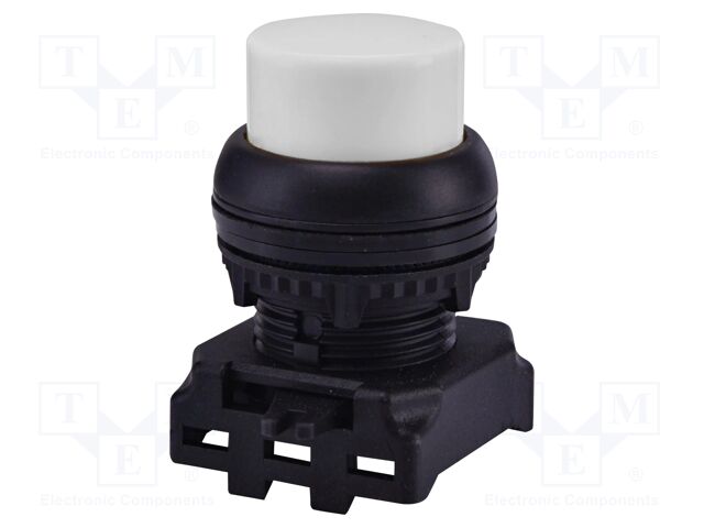 Switch: push-button; 22mm; white; IP65; prominent; E; Pos: 2; Ø22.5mm