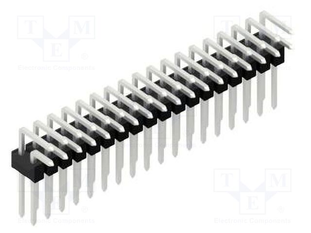 Connector: pin strips; pin header; male; PIN: 36; 2.54mm; THT; 2x18