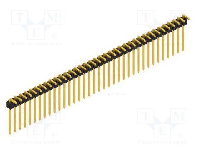 Connector: pin strips; pin header; male; PIN: 36; 2.54mm; THT; 1x36