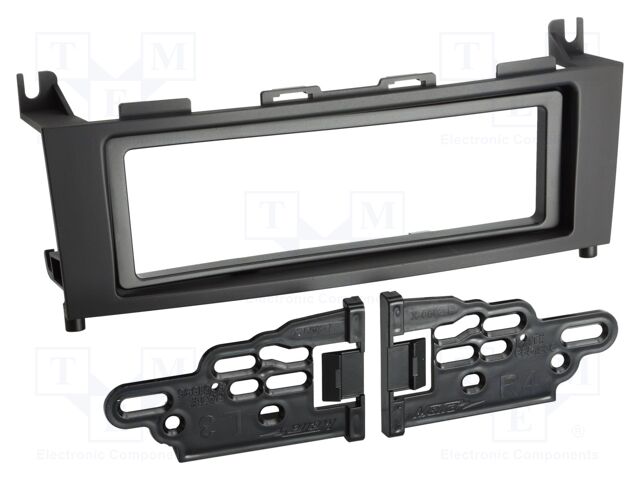 Radio frame; Mercedes; Mercedes GLK (X204) 2008->2012; black