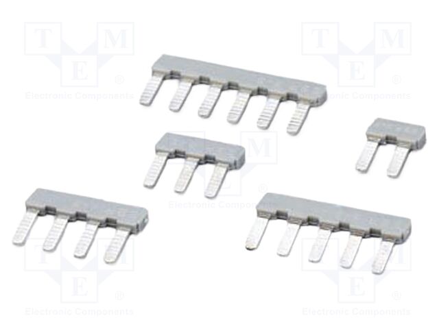 Insertion bridge, fully insulated, for connectors with 5.0 o