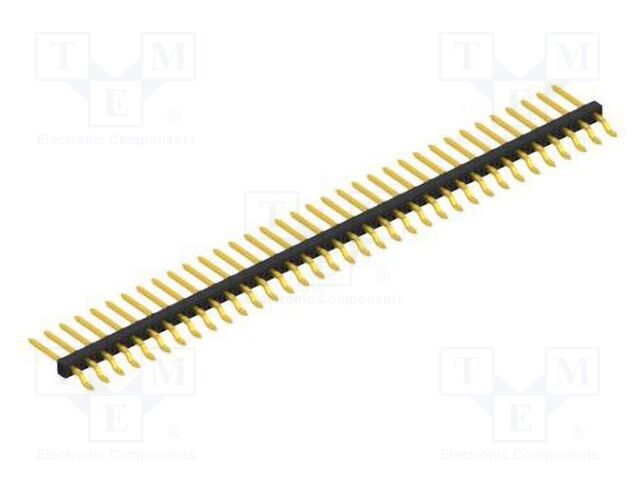 Connector: pin strips; pin header; male; PIN: 35; 2mm; SMT; 1x35