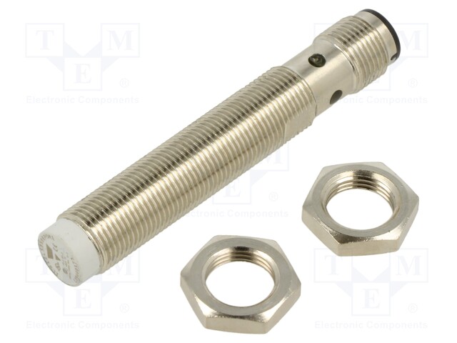 Sensor: inductive; 0÷8mm; 10÷36VDC; M12; Connection: connector M12