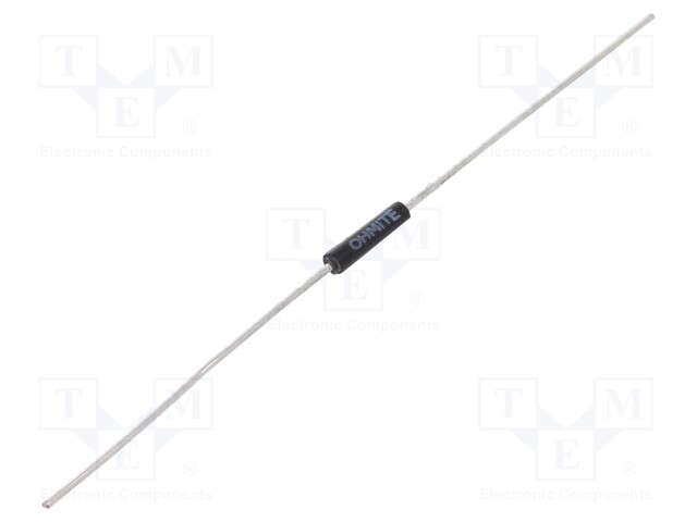 Resistor: wire-wound; THT; 100mΩ; 2W; ±1%; Ø2.4x10.6mm; -55÷275°C