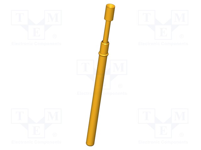Test needle; Operational spring compression: 4mm; 5A; Ø: 1.8mm