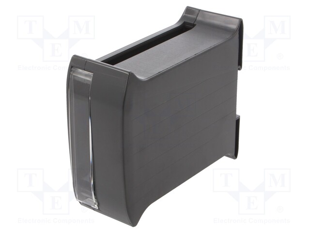 Enclosure: for DIN rail mounting; ABS
