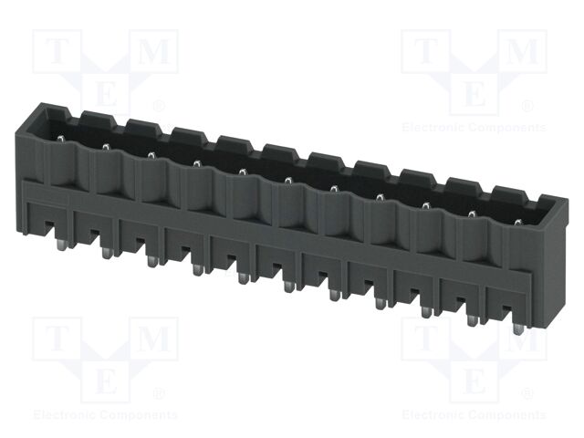 PCB headers, nominal cross section: 2.5 mm?, color: black, n