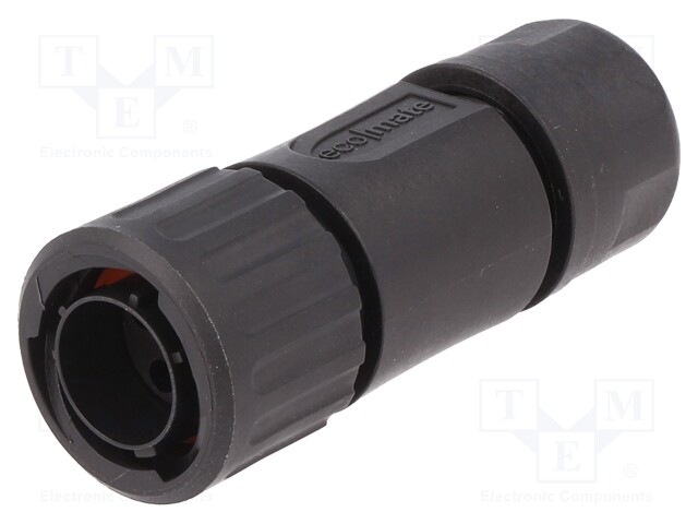 Connector: circular; Series: eco|mate Aquarius; plug; male; PIN: 4