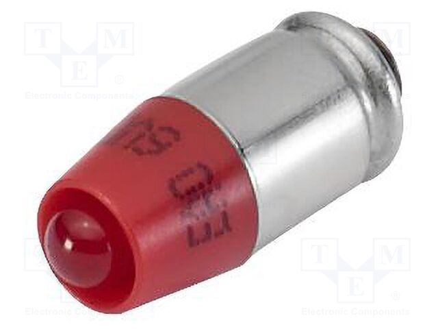 LED lamp; red; 48VDC; 48VAC; No.of diodes: 1