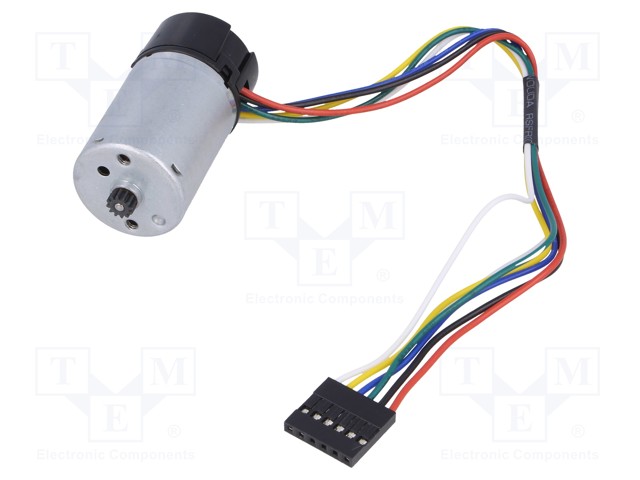 Motor: DC; Medium Power; 12VDC; 2.1A; 7800rpm; max.19.06mNm