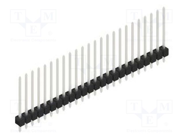 Connector: pin strips; pin header; male; PIN: 24; 2.54mm; THT; 1x24