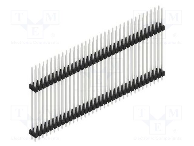 Connector: pin strips; pin header; male; PIN: 68; 2.54mm; THT; 2x34